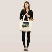 Bahamas-Tasche Jumbo Stoffbeutel (Vorderseite (Model))