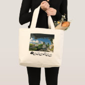 Bahamas-Tasche Jumbo Stoffbeutel (Vorderseite (Produkt))