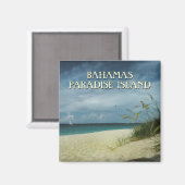 Bahamas Travel Souvenir Foto Magnet (Vorderseite/Rückseite)