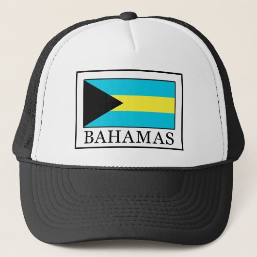 Bahamas Truckerkappe (Vorderseite)