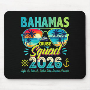 Bahamas-Urlaubstrupp Familie Freunde Mousepad