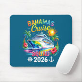 Bahamas Vacation 2026 Squad Family Friends Matchin Mousepad (Mit Mouse)
