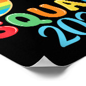 Bahamas Vacation 2026 Squad Family Friends Matchin Poster (Ecke)