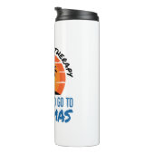 Bahamas Vacation Tropical Beach Trip Therapie Thermosbecher (Nach rechts gedreht)