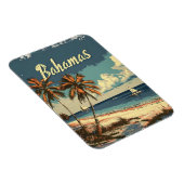 Bahamas Vintag Magnet (Rechte Seite)