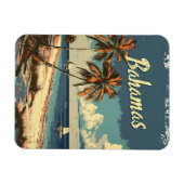 Bahamas Vintag Magnet (Horizontal)