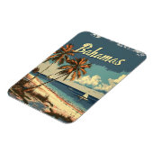 Bahamas Vintag Magnet (Linke Seite)