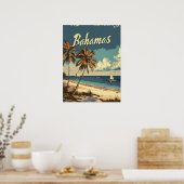 Bahamas Vintage Poster (Küche)