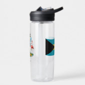 Bahamas-Wappen, Flagge, Bahamas Trinkflasche (Links)