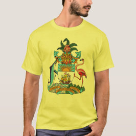 Bahamas-Wappen (Nassau, Freeport, West End) T-Shirt