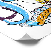 Bahamas-Wappen Poster (Ecke)