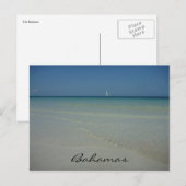 Bahamas Waters Postkarte (Vorne/Hinten)