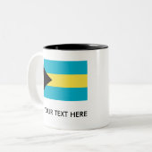 Bahamas Zweifarbige Tasse (Vorderseite Links)