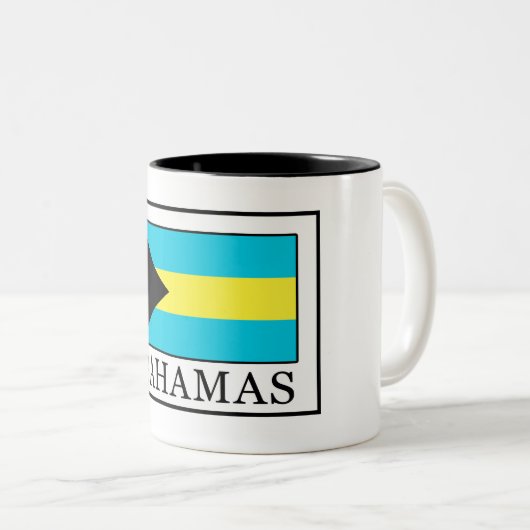 Bahamas Zweifarbige Tasse (VorderseiteRechts)