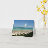 Bahamascay-Anmerkungskarte, leer Karte (Gelbe Blume)