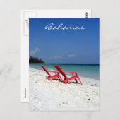 Bahamasessel Postkarte (Vorne/Hinten)