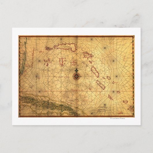 BahamasPanoramakarteBahamas Postkarte (Vorderseite)