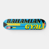 BAHAMIAN GYAL JMT 7 3/4" Skateboard Deck (Horizontal)