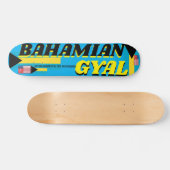BAHAMIAN GYAL JMT 7 3/4" Skateboard Deck (Horizontal)