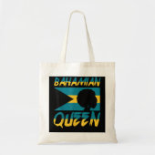 Bahamian Queen Bahamas Flag Pride Zuhause Country  Tragetasche (Vorne)