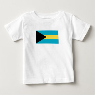 Bahamianische Flagge Baby T-shirt