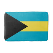 Bahamianische Flagge Badematte (Vorderseite)