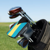 Bahamianische Flagge Golf Headcover (In Situ)