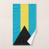 Bahamianische Flagge Handtuch (Handtuch)