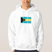 Bahamianische Flagge Hoodie (Vorderseite)