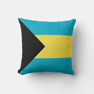 Bahamianische Flagge Kissen