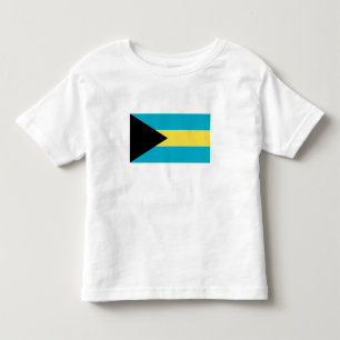Bahamianische Flagge Kleinkind T-shirt