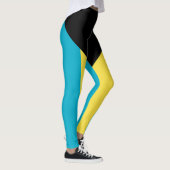 Bahamianische Flagge Leggings (Rechts)