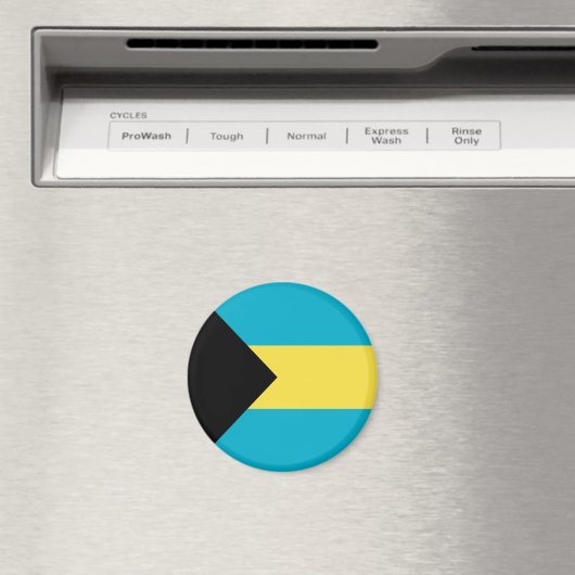 Bahamianische Flagge Magnet (In Situ (Geschirrspüler))