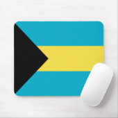 Bahamianische Flagge Mousepad (Mit Mouse)