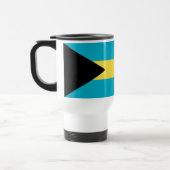 Bahamianische Flagge Reisebecher (Links)