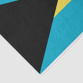 Bahamianische Flagge Seidenpapier (Ausschnitt)