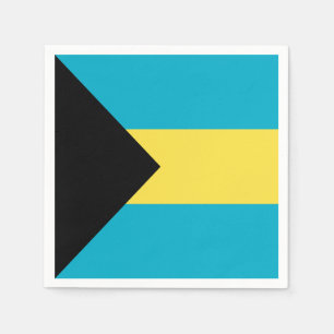 Bahamianische Flagge Serviette