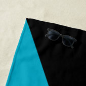 Bahamianische Flagge Strandtuch (Beispiel)