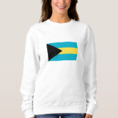Bahamianische Flagge Sweatshirt (Vorderseite)