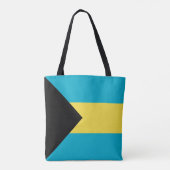 Bahamianische Flagge Tasche (Rückseite)