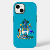Bahamianisches Wappen Case-Mate iPhone Hülle (Rückseite)