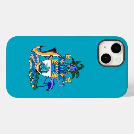 Bahamianisches Wappen Case-Mate iPhone Hülle (Rückseite (Horizontal))