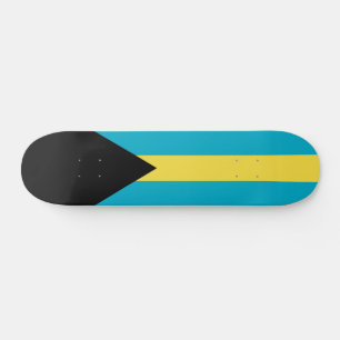 Bahamische Flagge Skateboard
