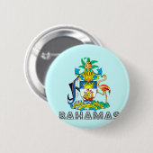 Bahamisches Emblem Button (Vorne & Hinten)