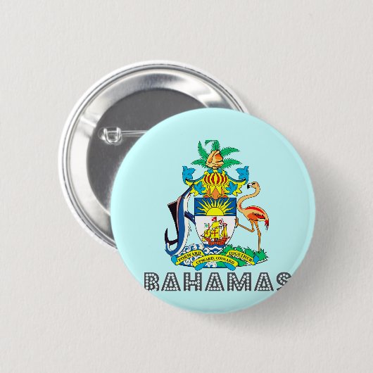 Bahamisches Emblem Button (Vorne & Hinten)