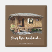 Bahay Kubo. Kahit munti Magnet (Vorne)