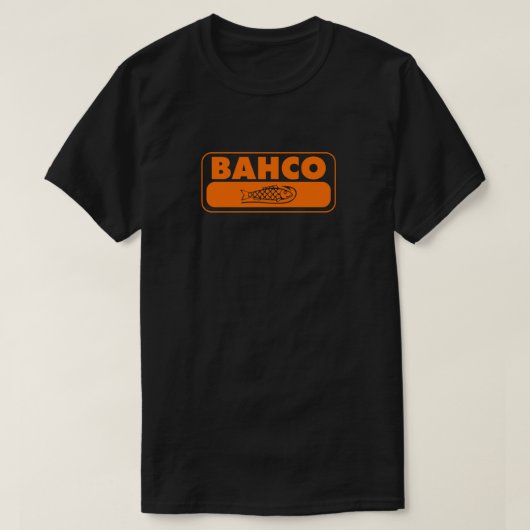 Bahco Tools Orange Fish Logo Design Classic T-Shir T-Shirt (Design vorne)
