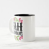 BAHHHHHH HUMBUG ZWEIFARBIGE TASSE (Vorderseite Links)