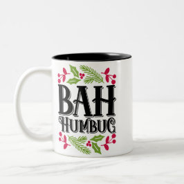 BAHHHHHH HUMBUG ZWEIFARBIGE TASSE