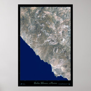 Bahia Blanco, Baja California Poster